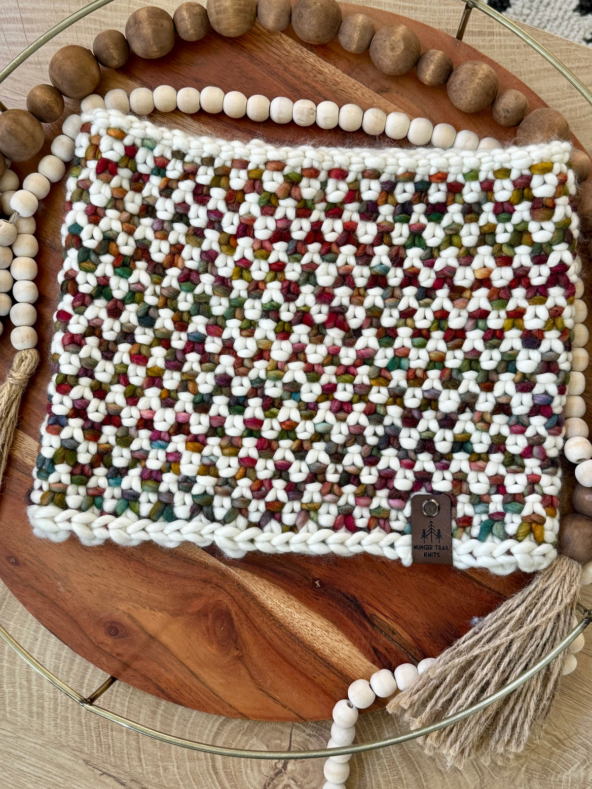Knit Wool Cowl