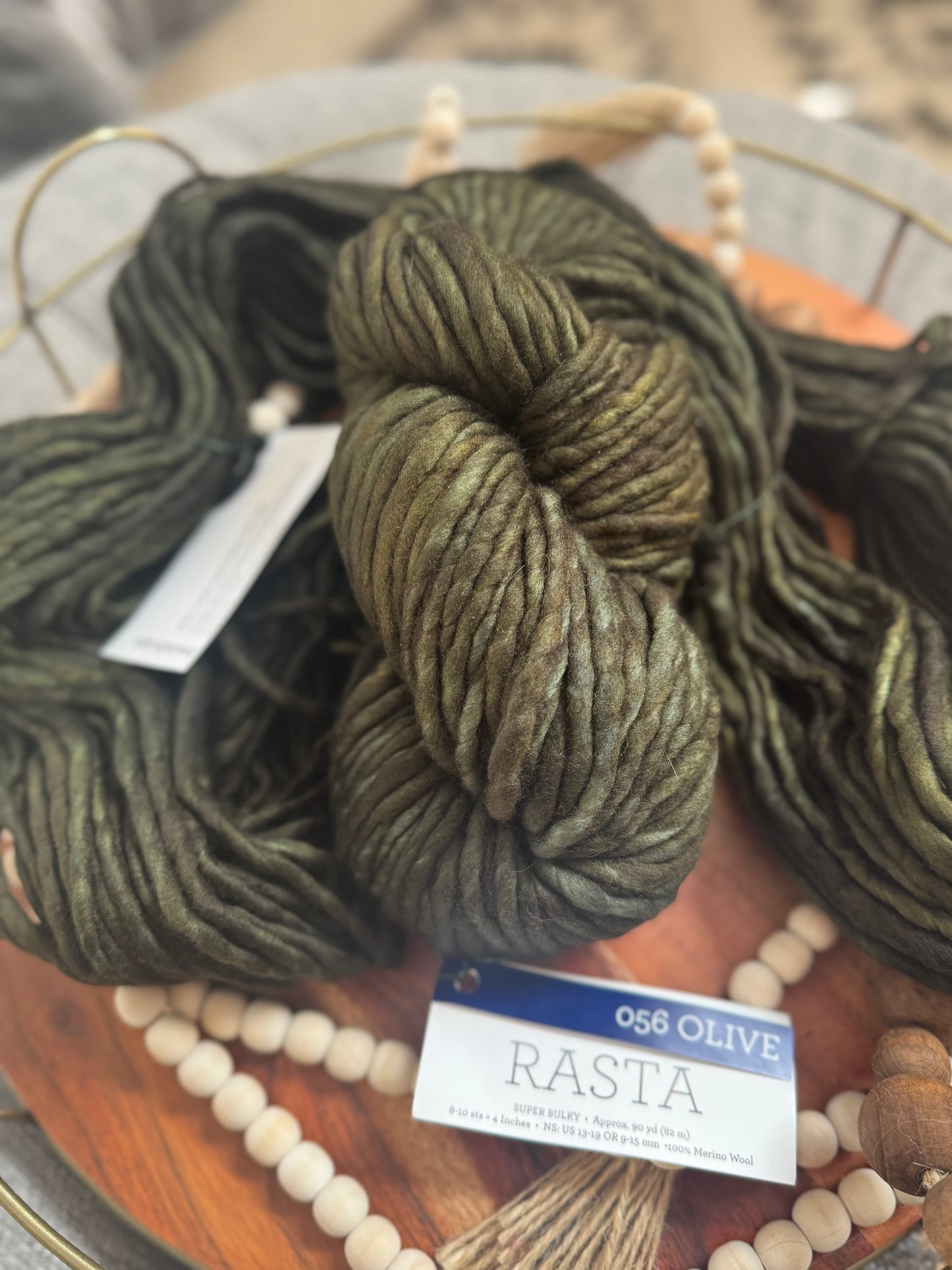Olive Malabrigo Rasta