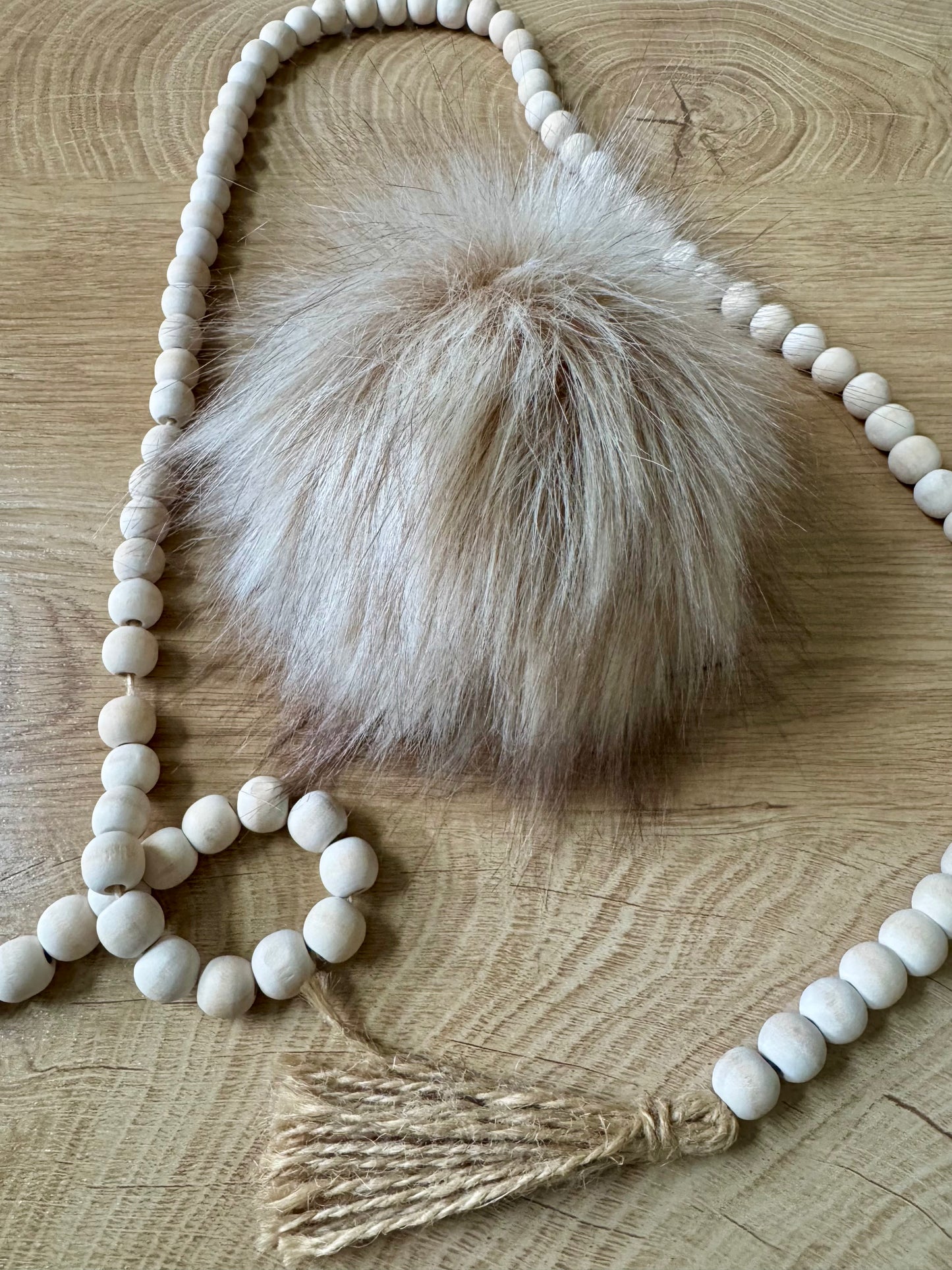 Large Pom--Macchiato (Hand Made by Knot and Stitch)