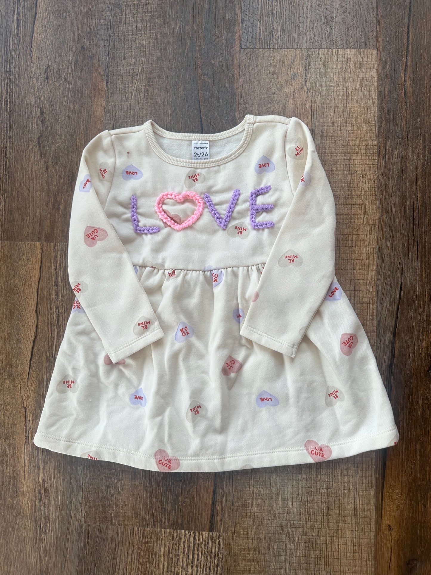 Valentine's Dress - 2T
