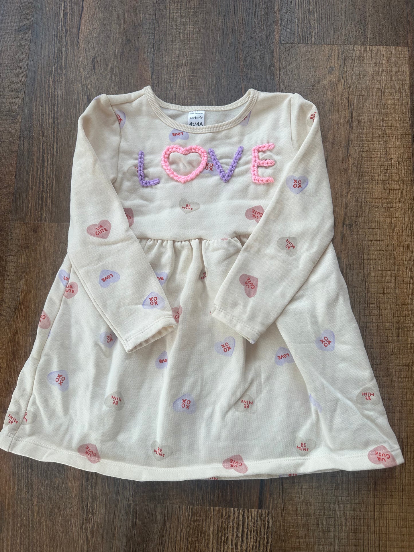 Valentine's Dress - 4T