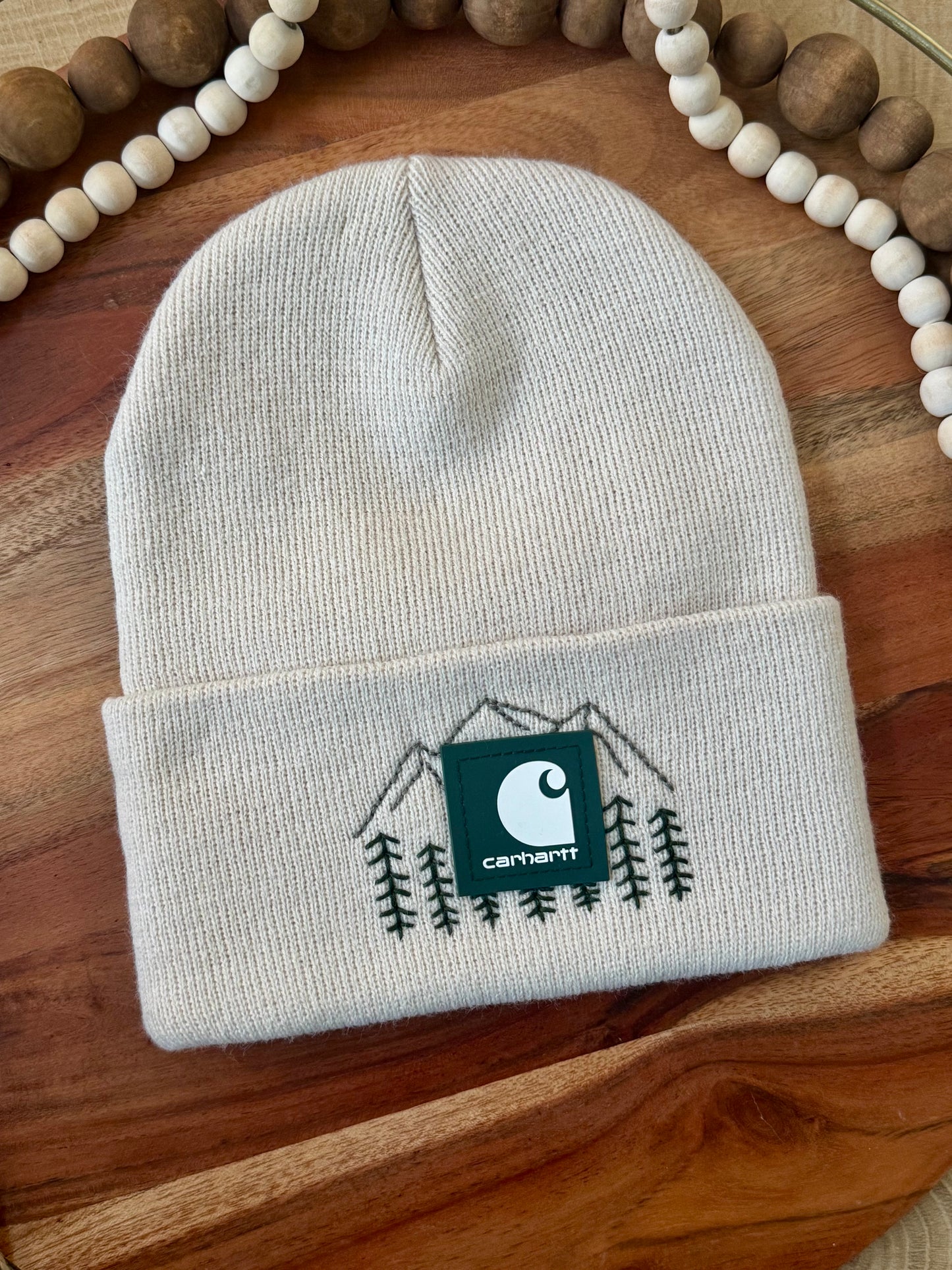 Hand Embroidered Beanie
