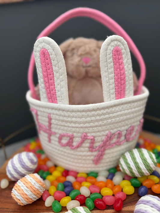 Custom Name Easter Basket