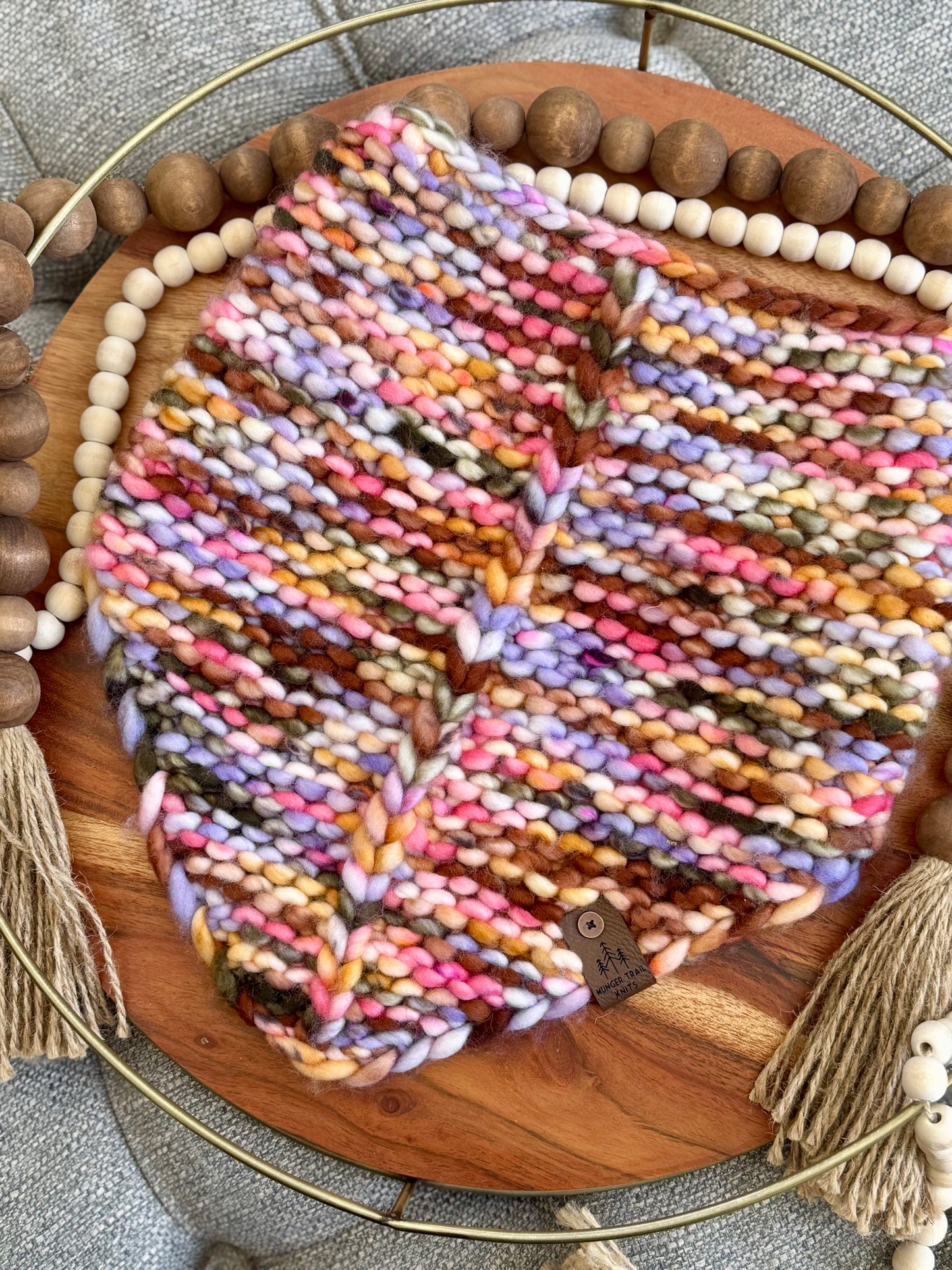 Knit Wool Cowl