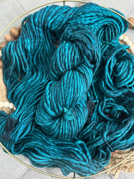 Rasta Teal Feather