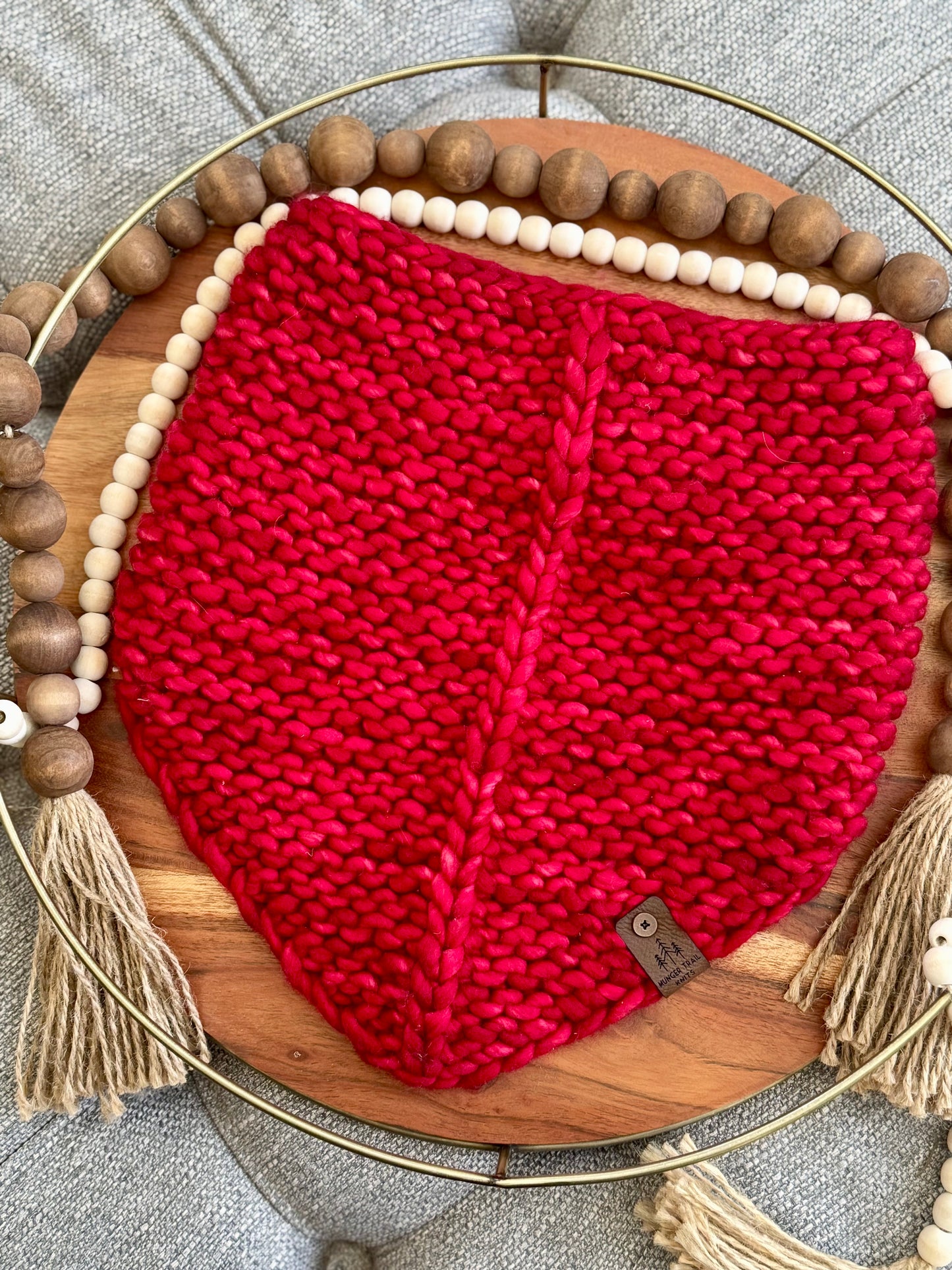 Knit Wool Cowl