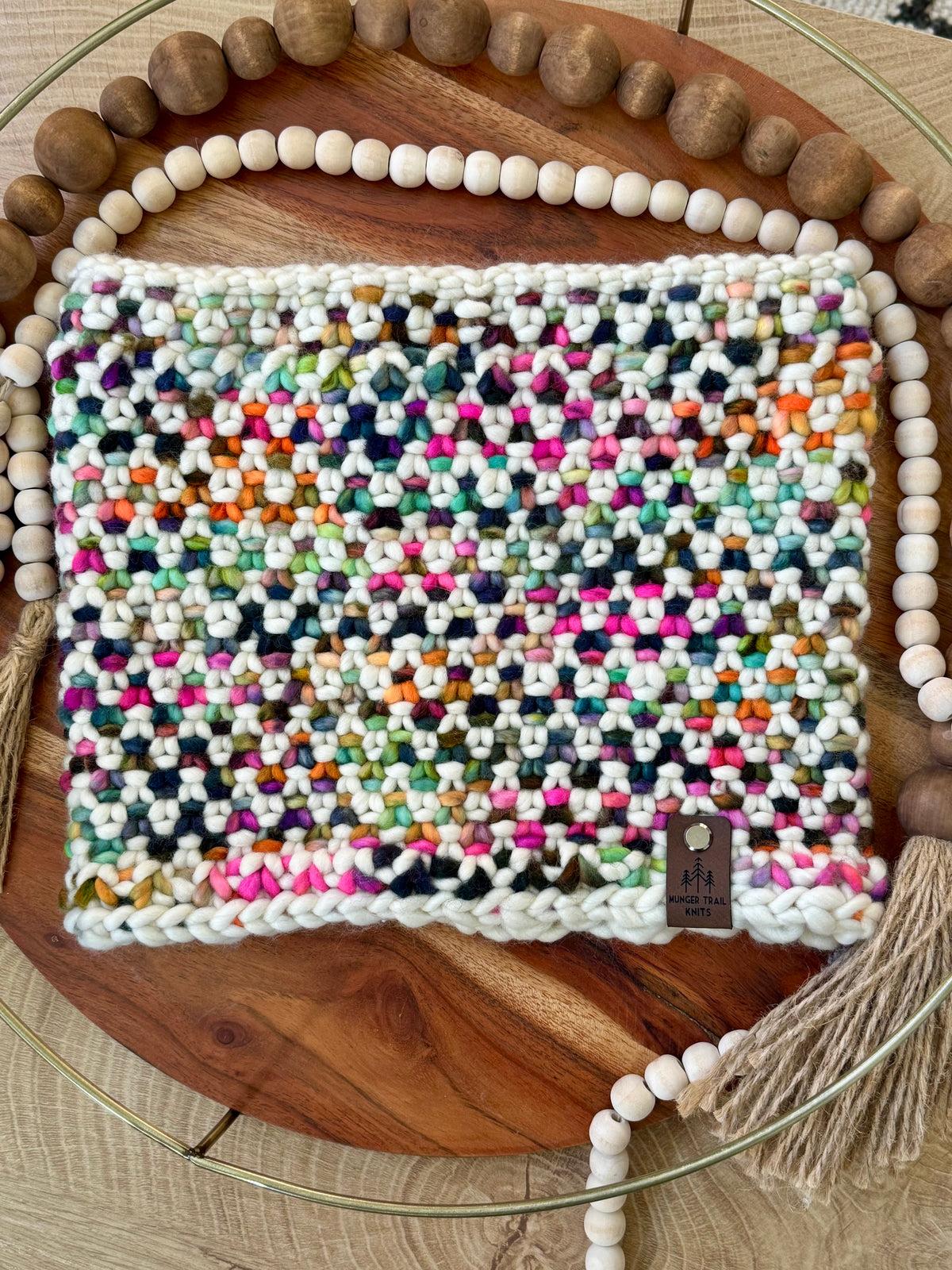 Knit Wool Cowl