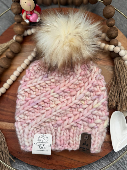 Child size wool hat