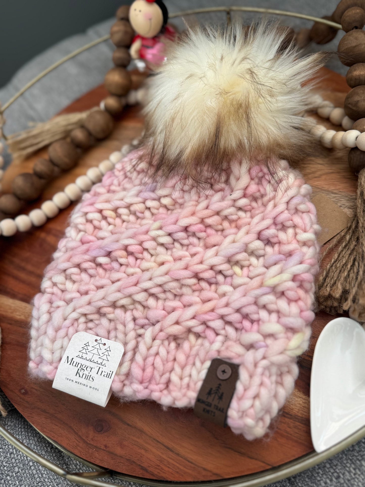 Child size wool hat