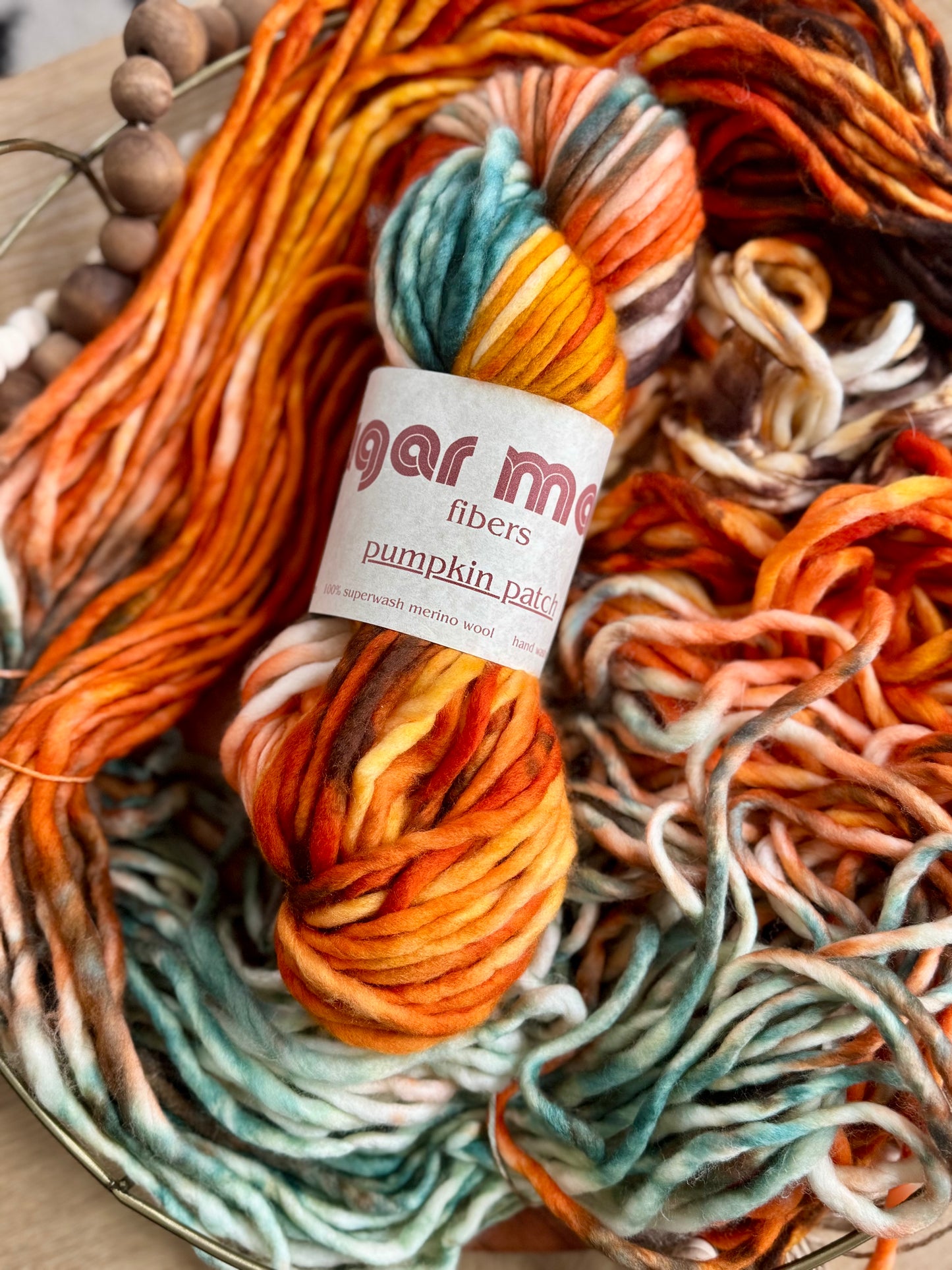 Sugar Maple Fibers—Pumpkin Patch