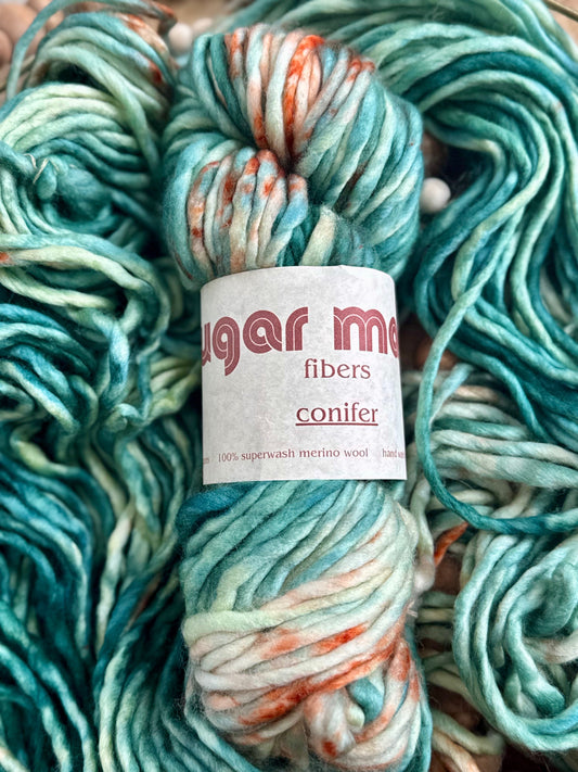 Sugar Maple Fibers—Conifer