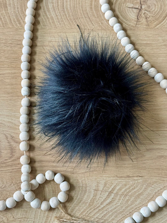 Large Pom--Indigo (Hand Made by Knot and Stitch)