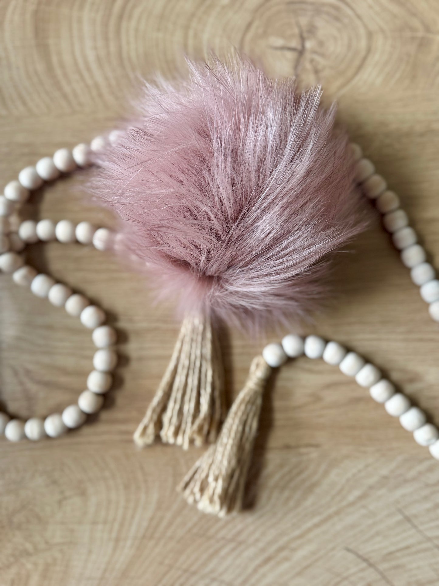 Large Pom--Blossom (Hand Made by Knot and Stitch)