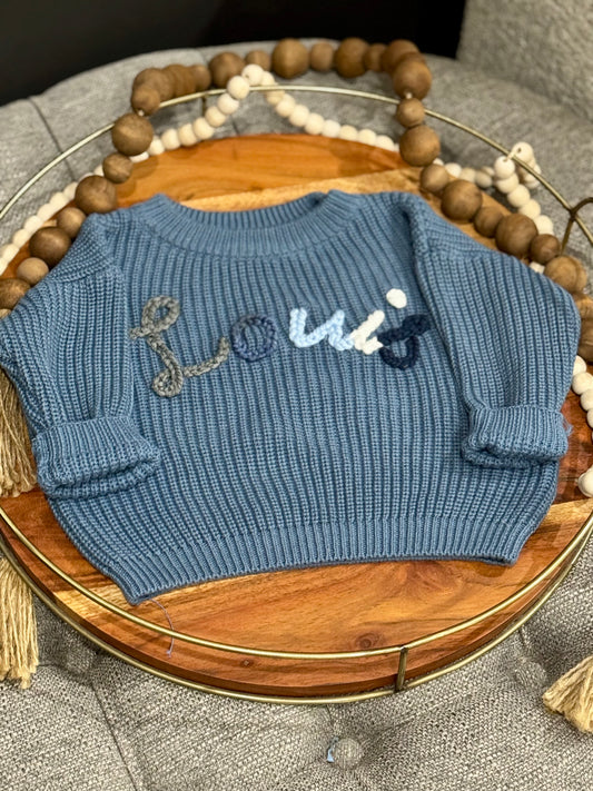 Ombré Customized Name Sweater