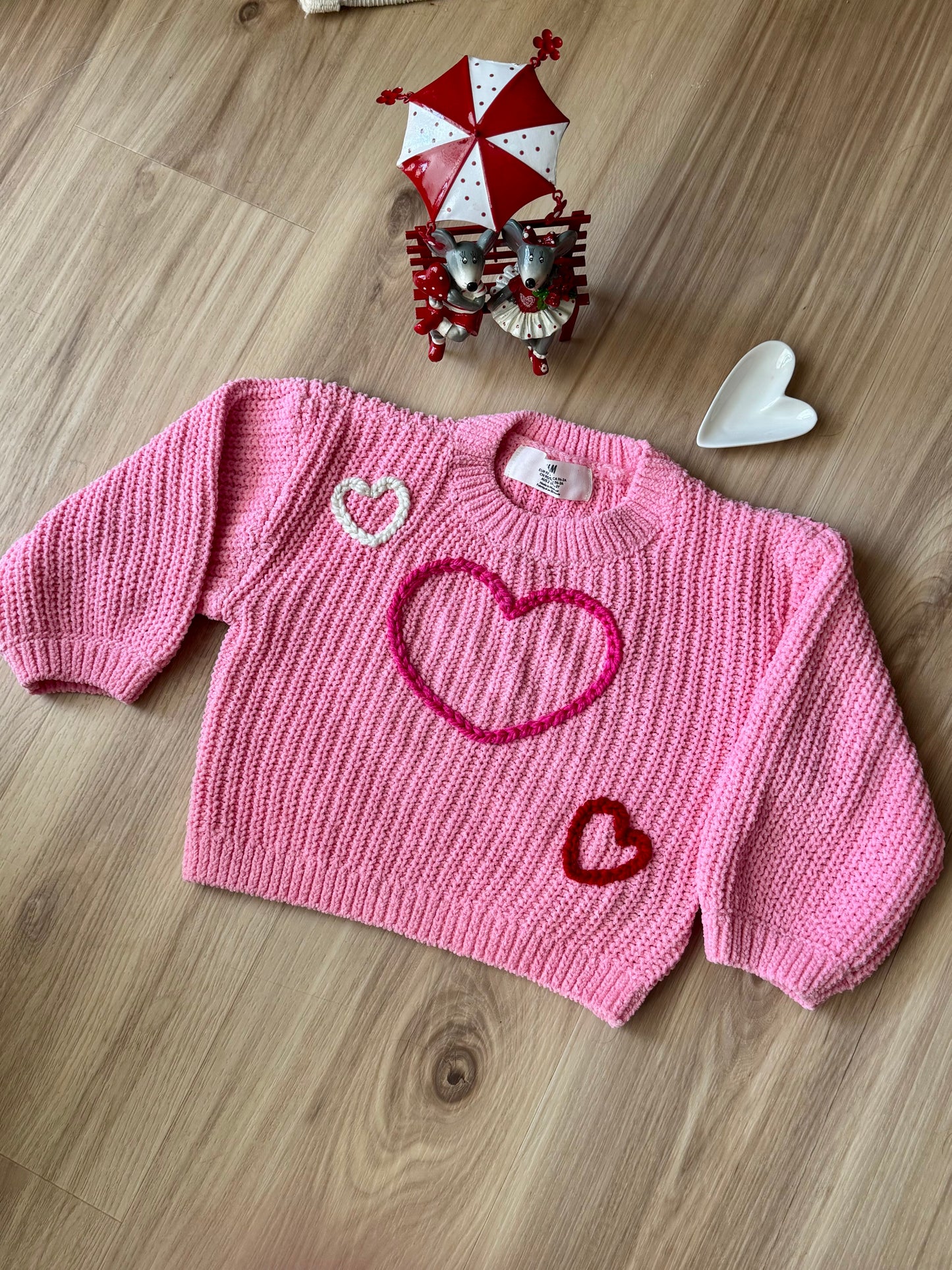 Heart Sweater - 2T