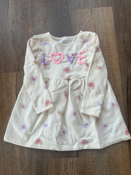Valentine's Dress - 3T