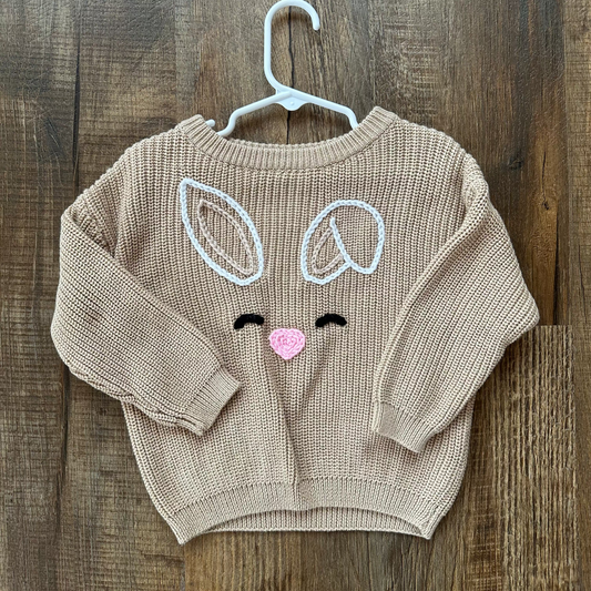 Bunny Sweater - 12-18 Months