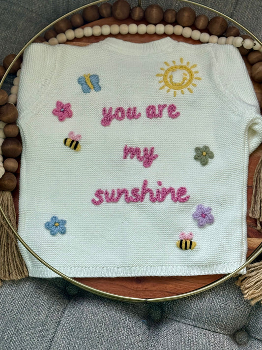 You Are My Sunshine Cardigan - 9 Months